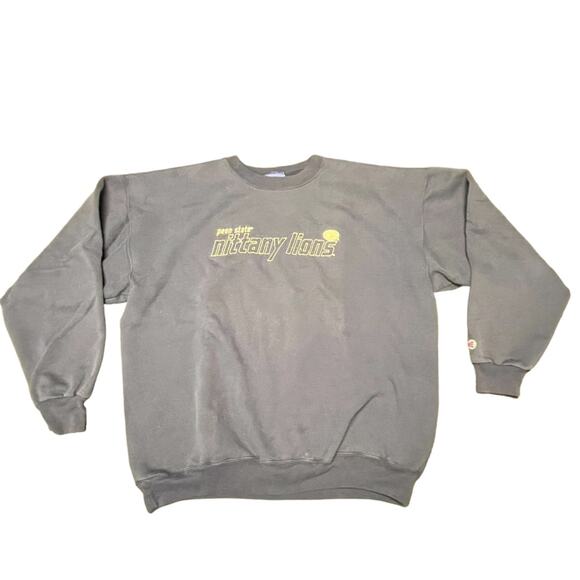Penn State University PSU pullover navy sweatshirt size XL Y2K Champion UNISEX - Picture 4 of 10